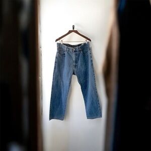 Ermenegildo Zegna Relaxed Fit Blue Jeans